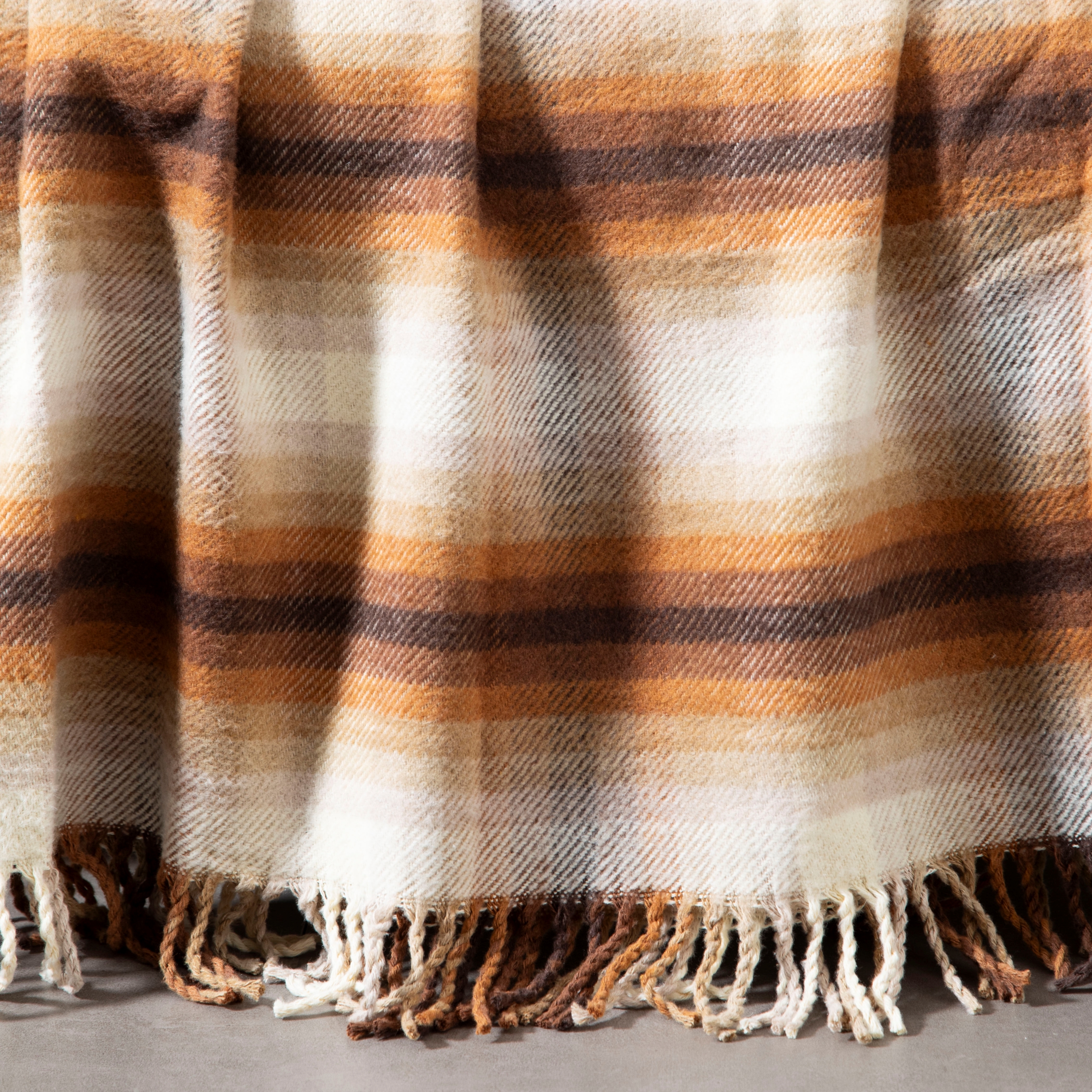 ZUAN DÜZ SCOTCH BATTANİYE KAHVERENGİ 200X220