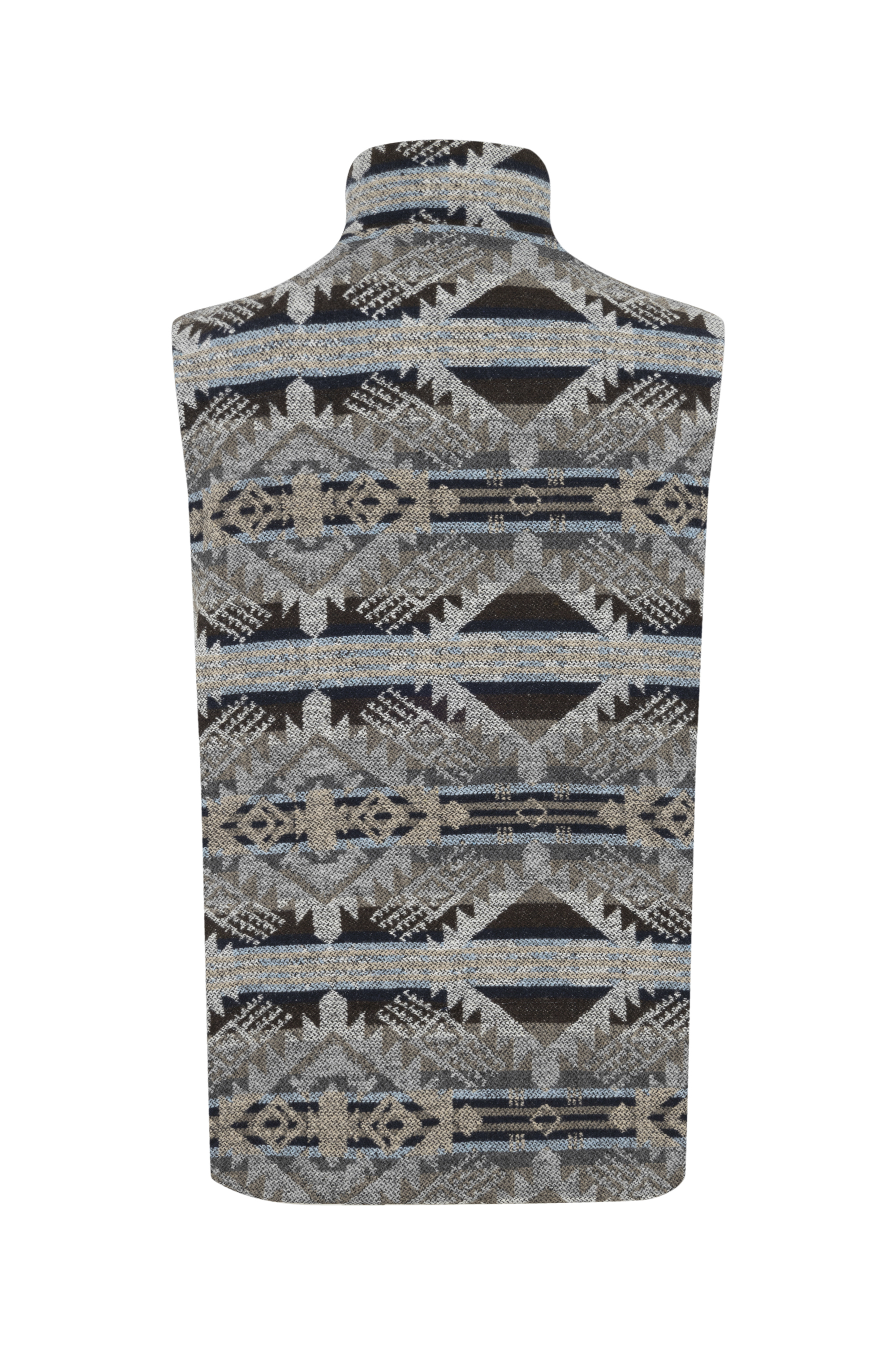 DİK YAKA JAKARLI ETNİK YELEK