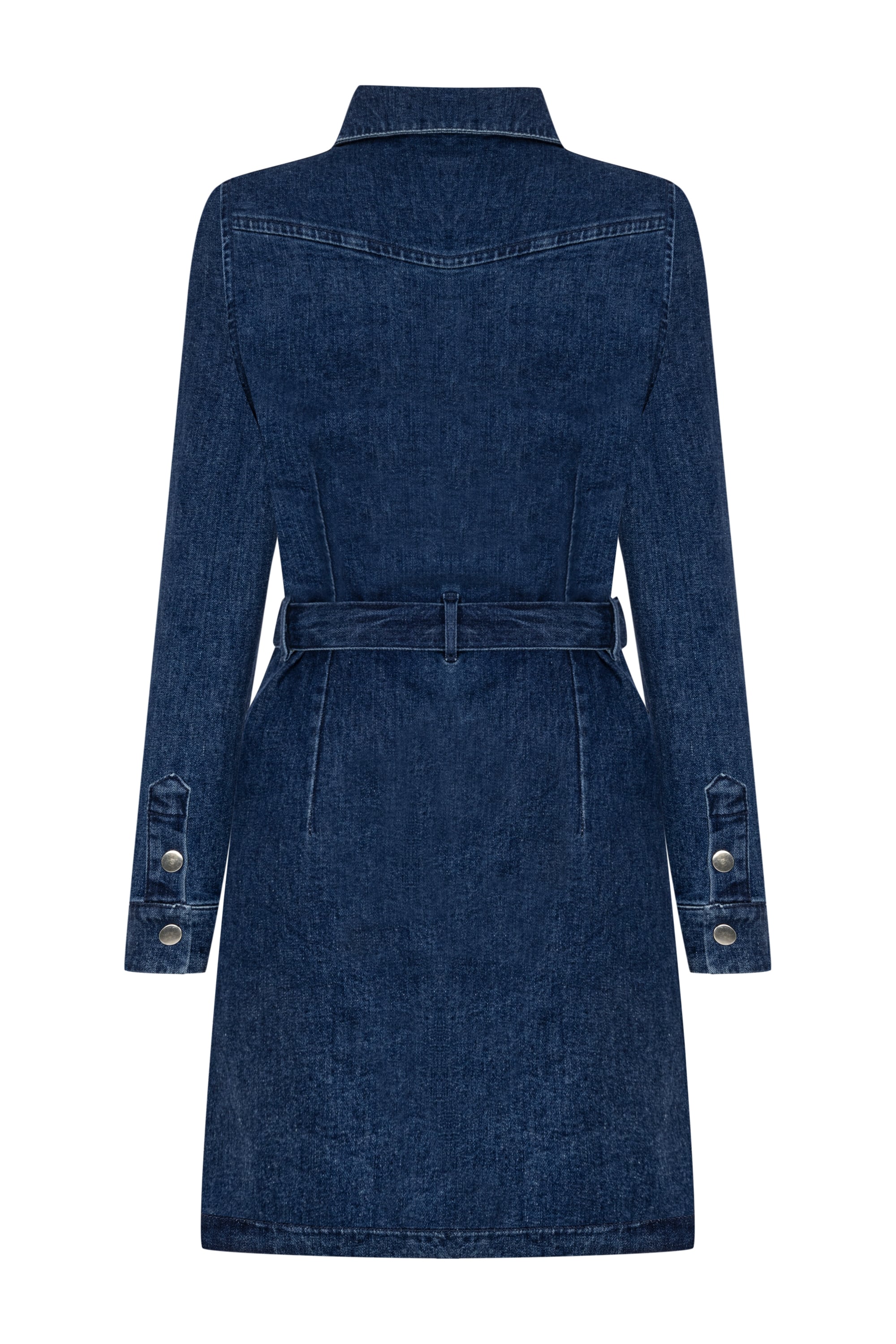 JEAN MİNİ GÖMLEK ELBİSE