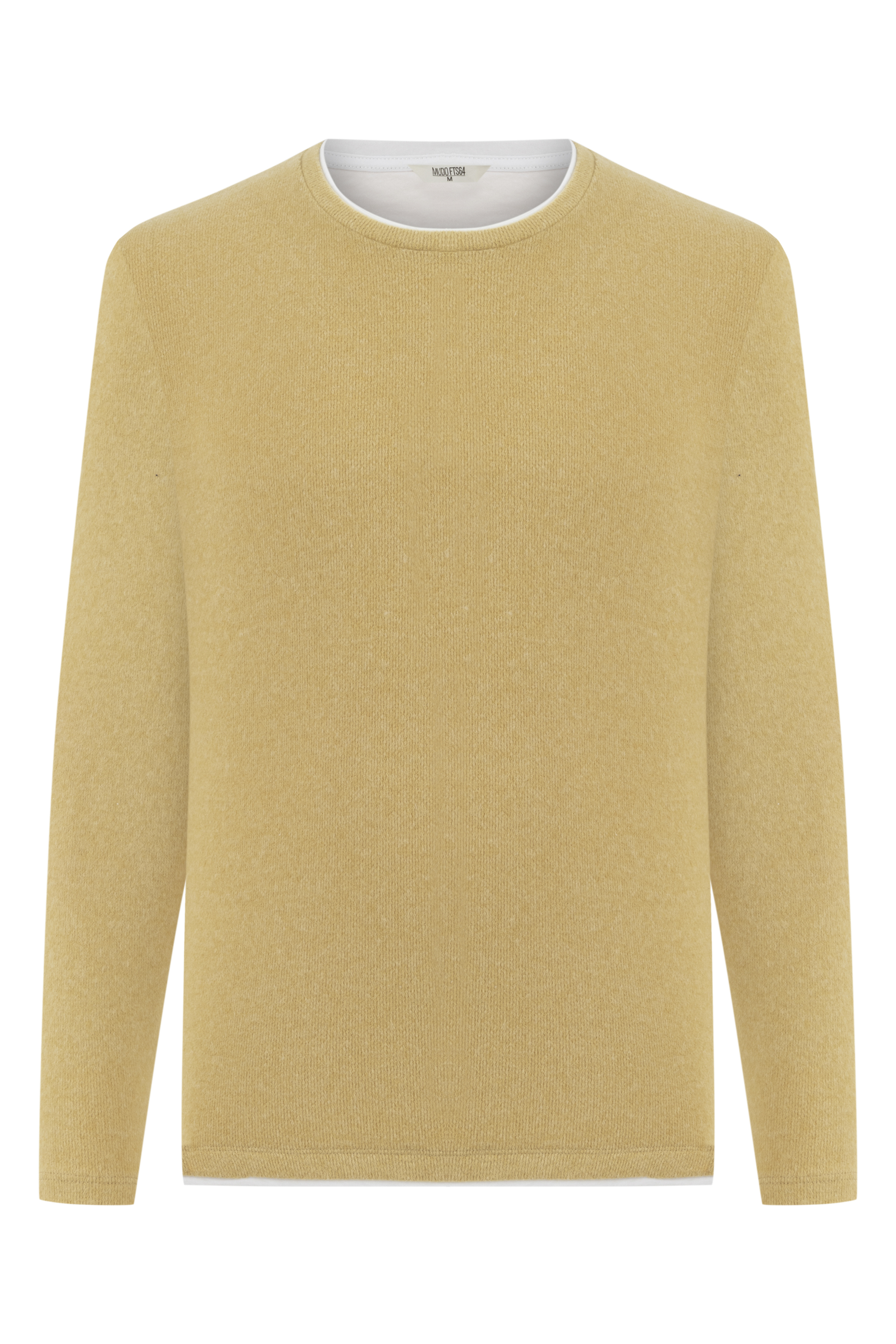 BİSİKLET YAKA SWEATSHIRT