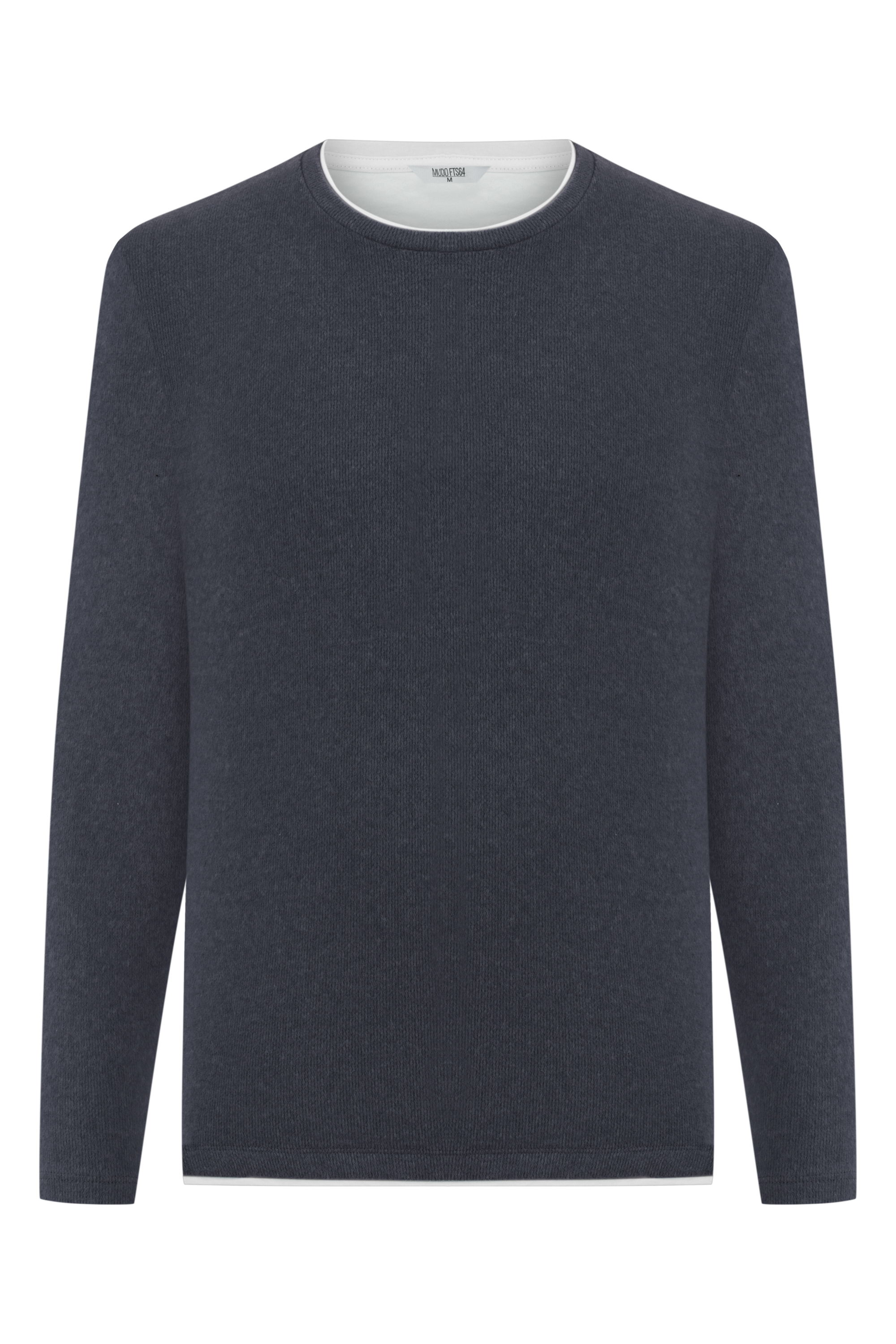 BİSİKLET YAKA SWEATSHIRT