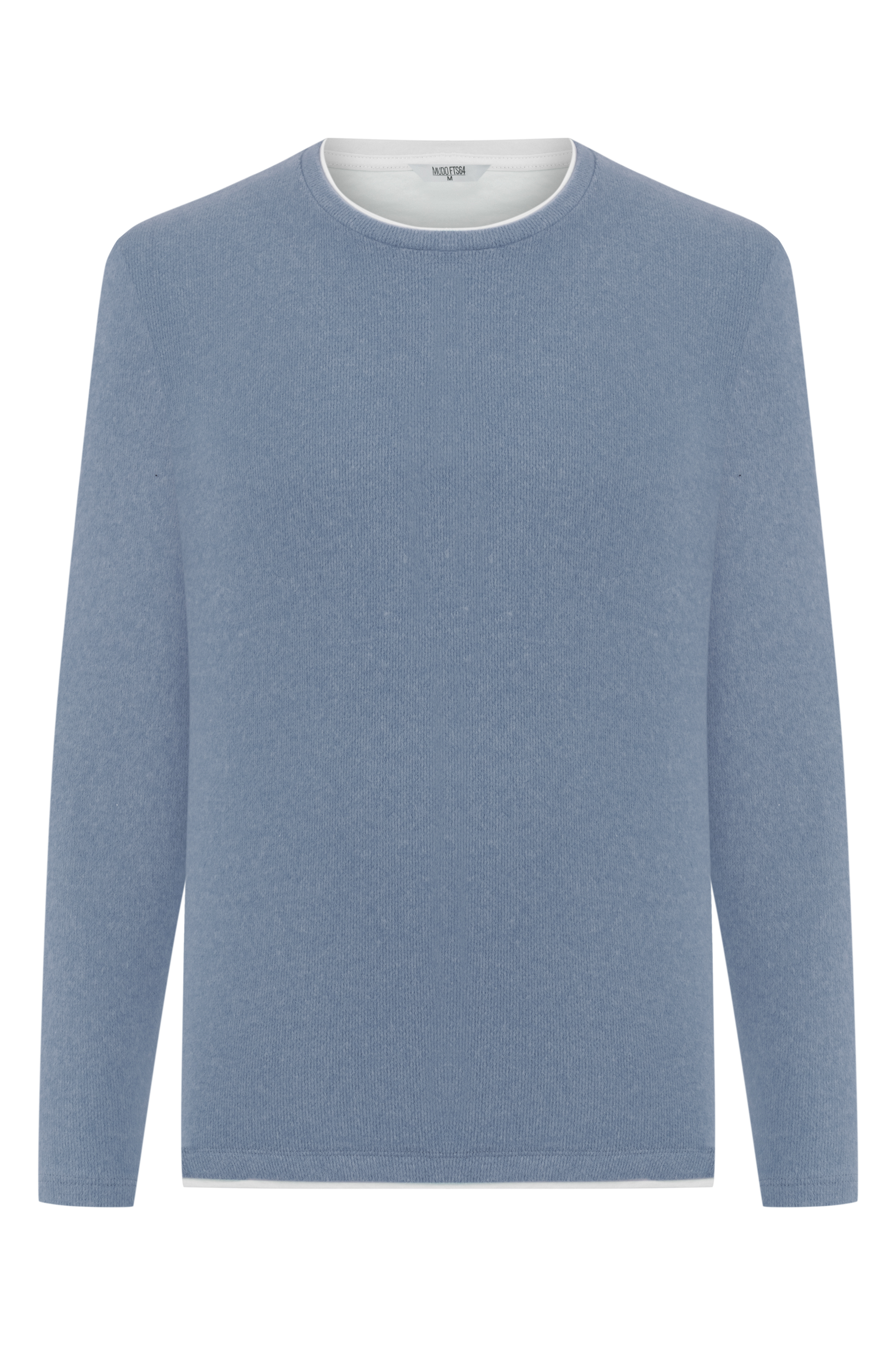 BİSİKLET YAKA SWEATSHIRT