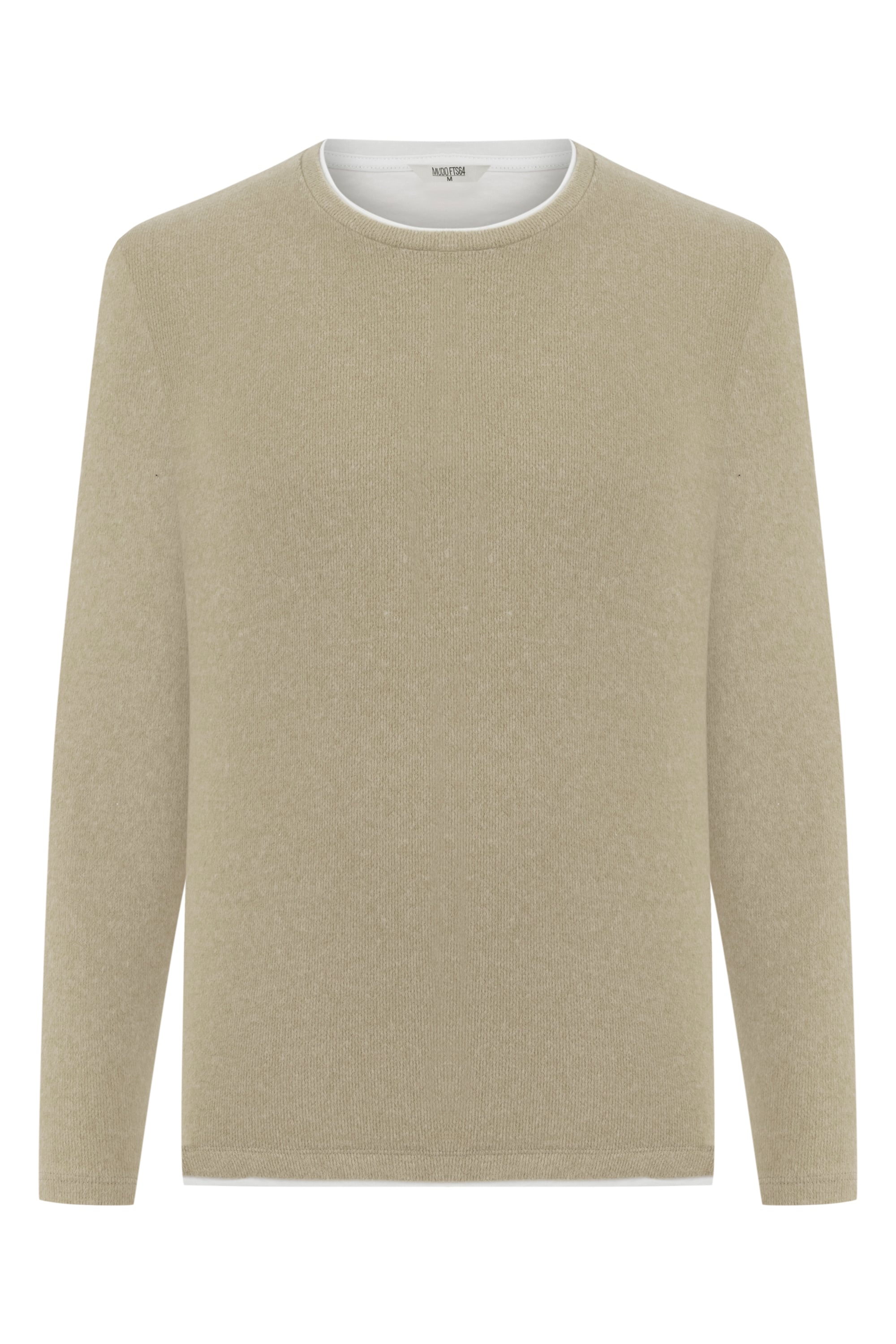 BİSİKLET YAKA SWEATSHIRT