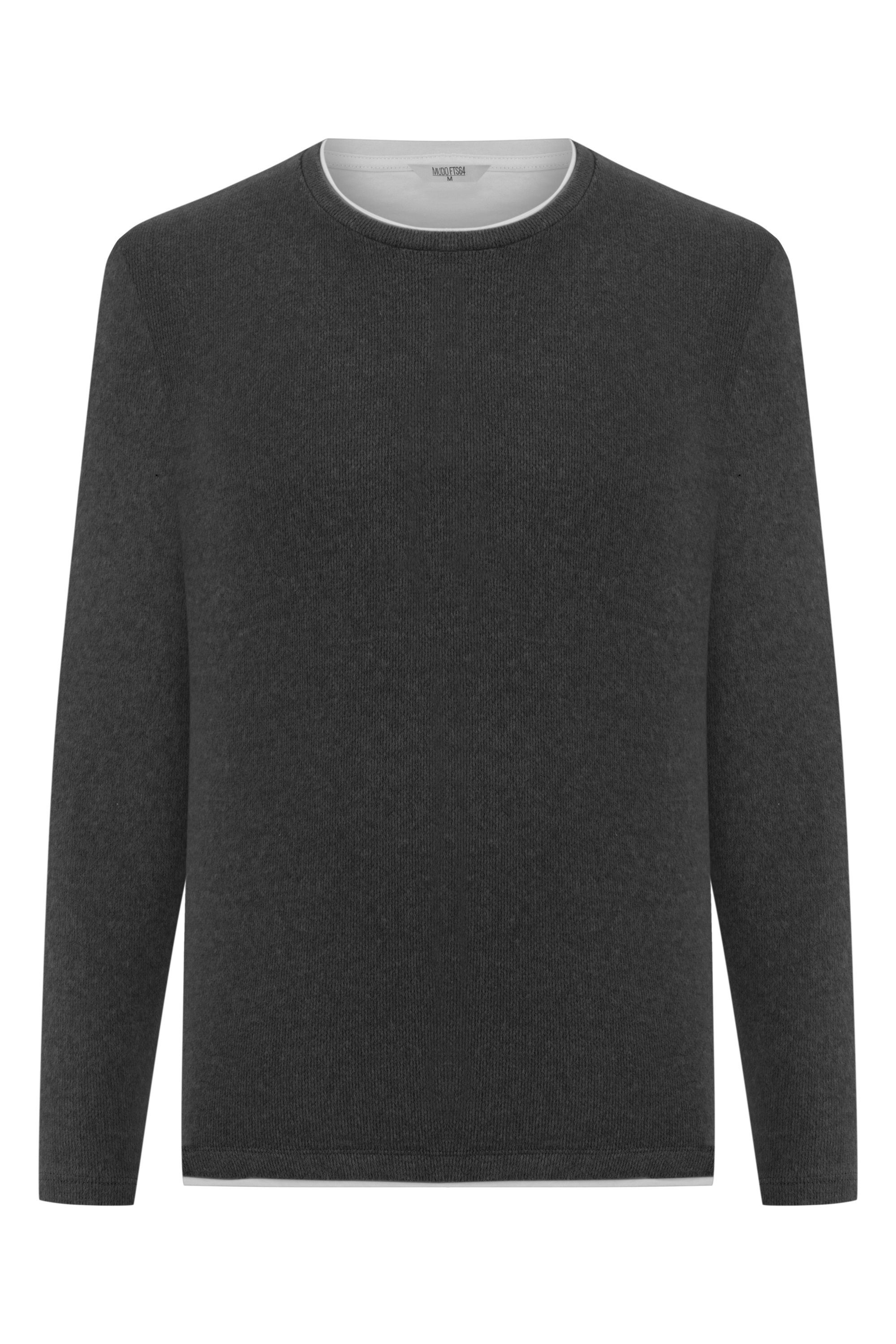 BİSİKLET YAKA SWEATSHIRT