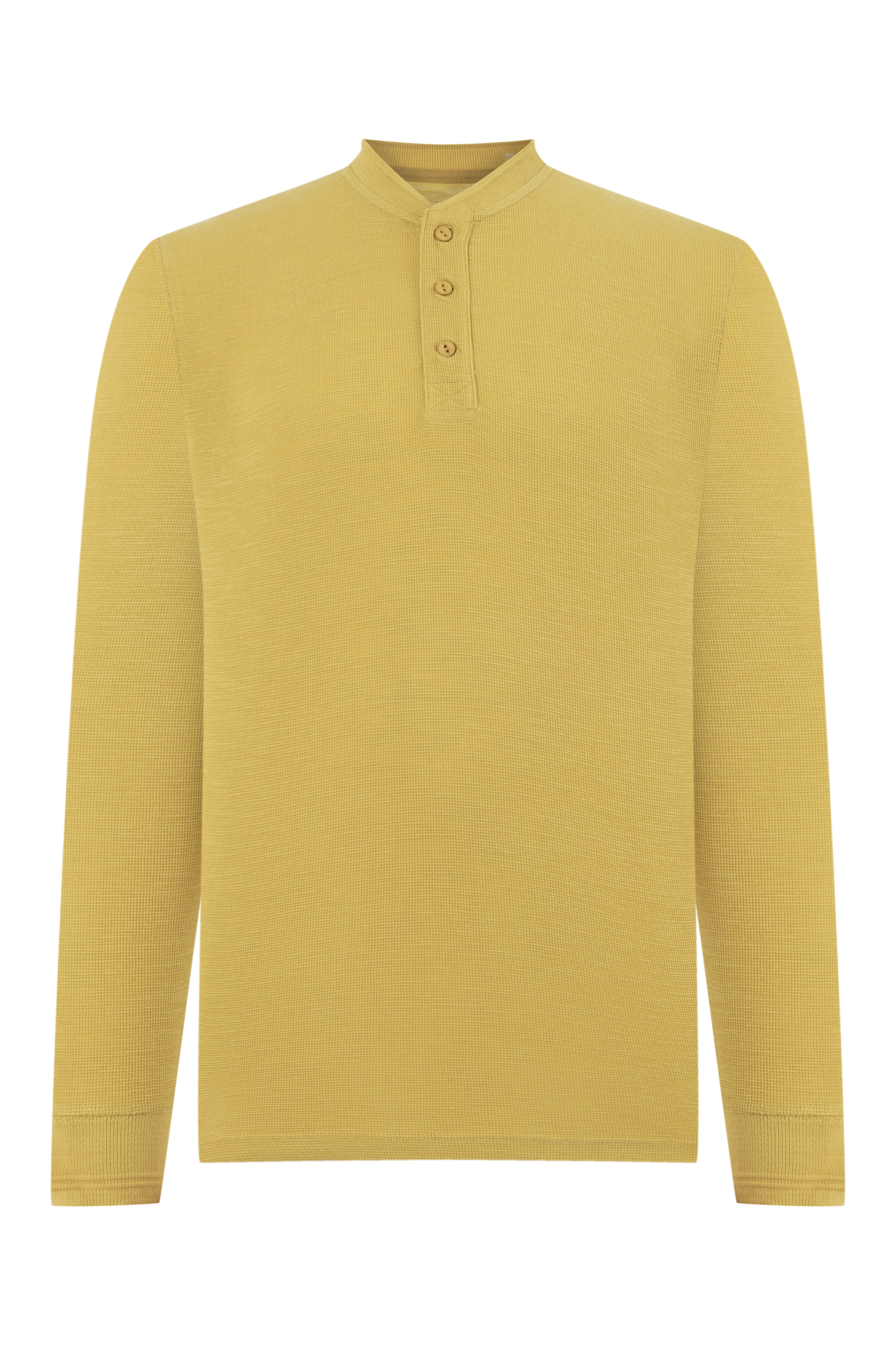 DÜĞMELİ UZUN KOLLU T-SHIRT