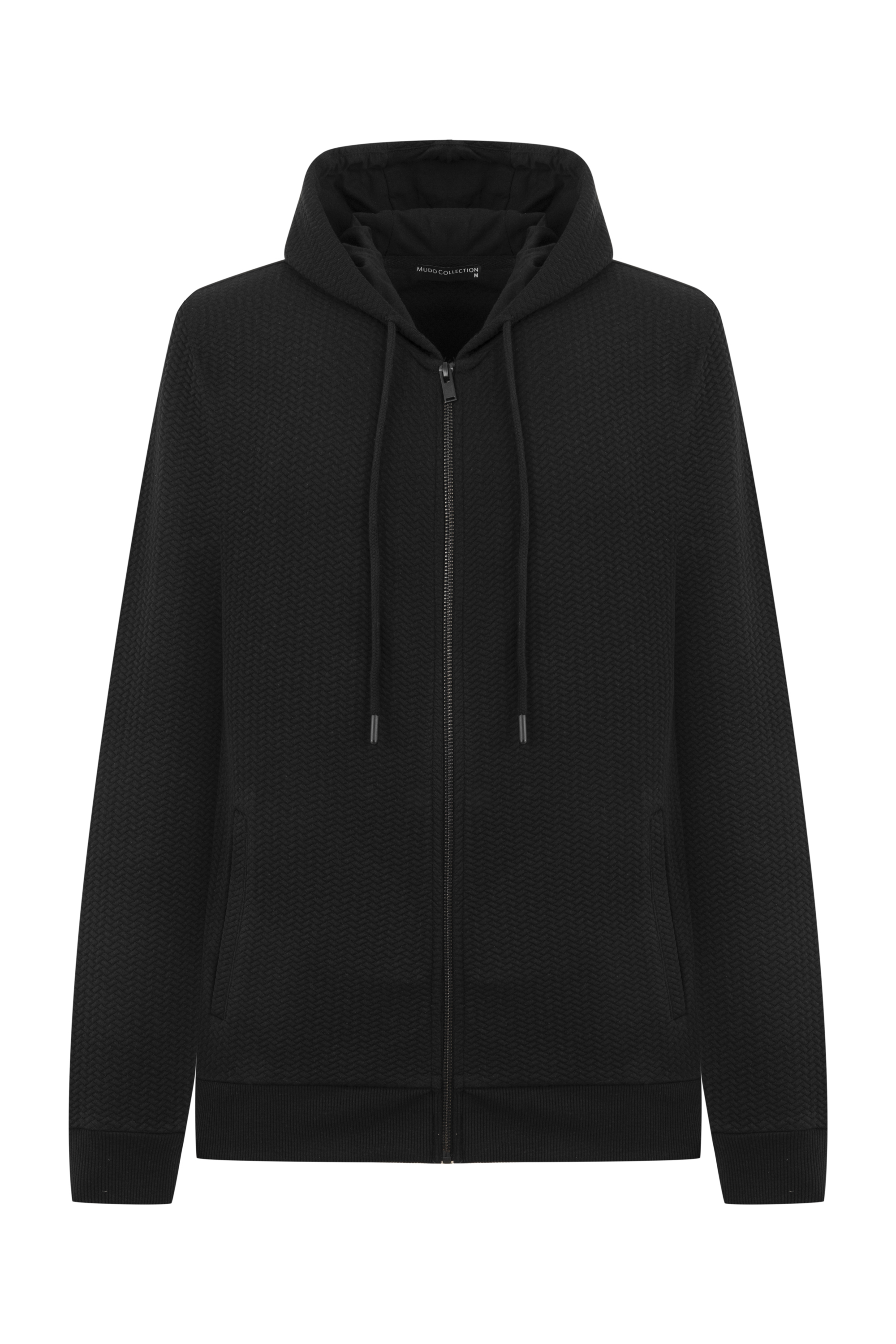 FERMUARLI KAPÜŞONLU SWEATSHIRT