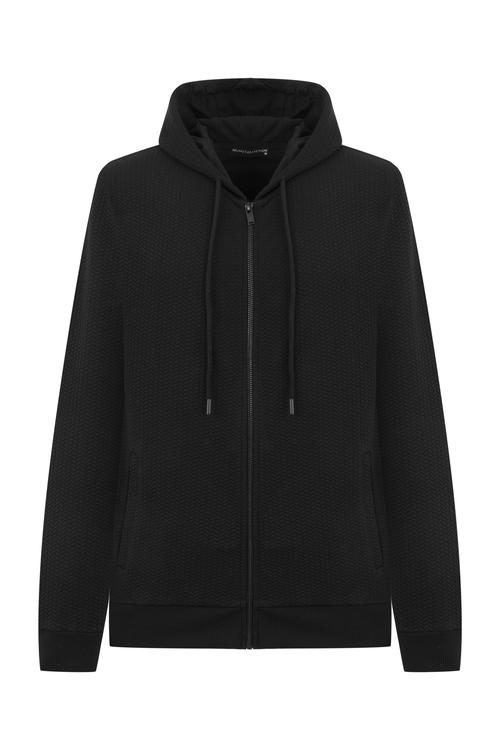  FERMUARLI KAPÜŞONLU SWEATSHIRT