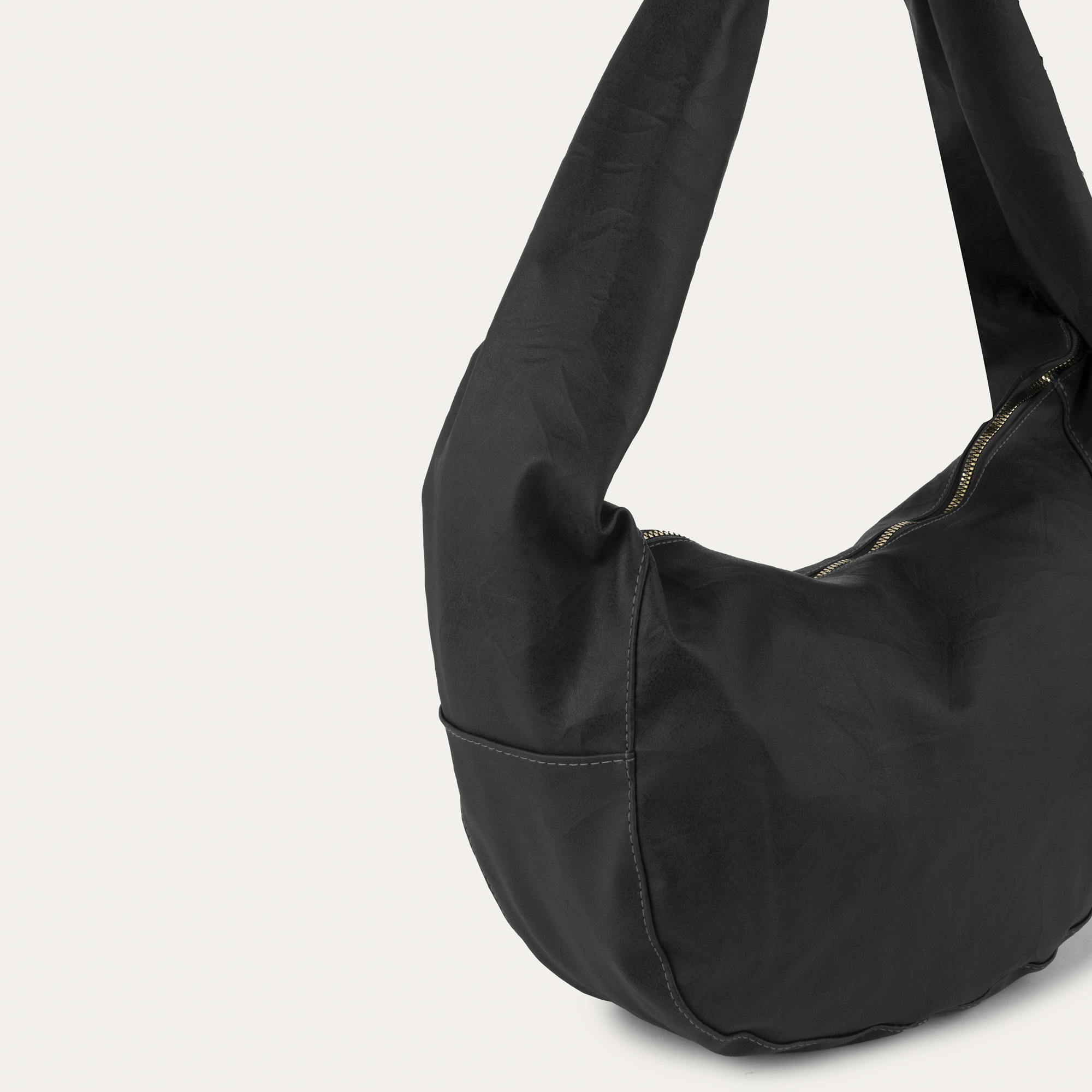 KIRIŞIK GÖRÜNÜMLÜ OMUZ ÇANTASI