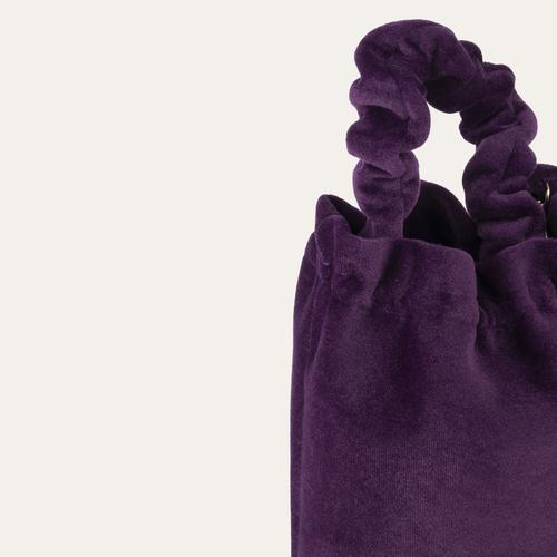  KADİFE BÜZGÜLÜ EL ÇANTASI