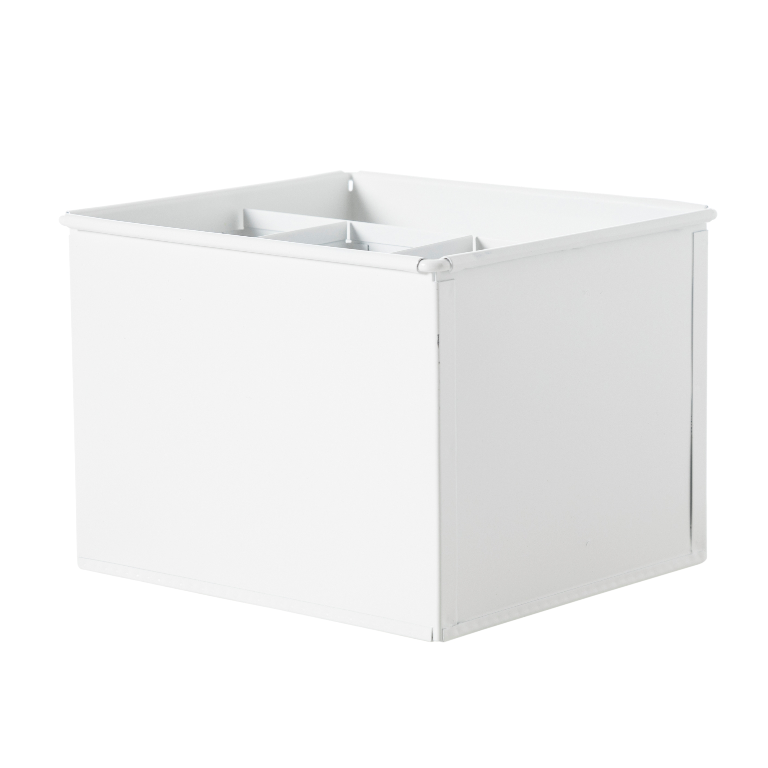 ROMA BÖLMELİ DÜZENLEYİCİ MAT BEYAZ 19X16X13