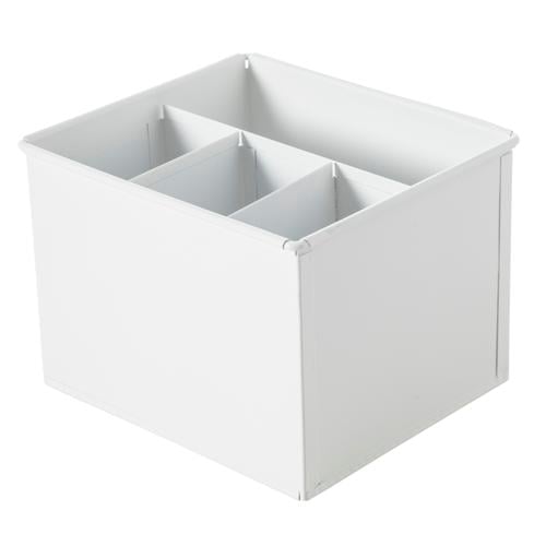 ROMA BÖLMELİ DÜZENLEYİCİ MAT BEYAZ 19X16X13