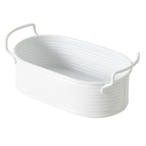  ROMA OVAL DÜZENLEYİCİ MAT BEYAZ 22X12X7