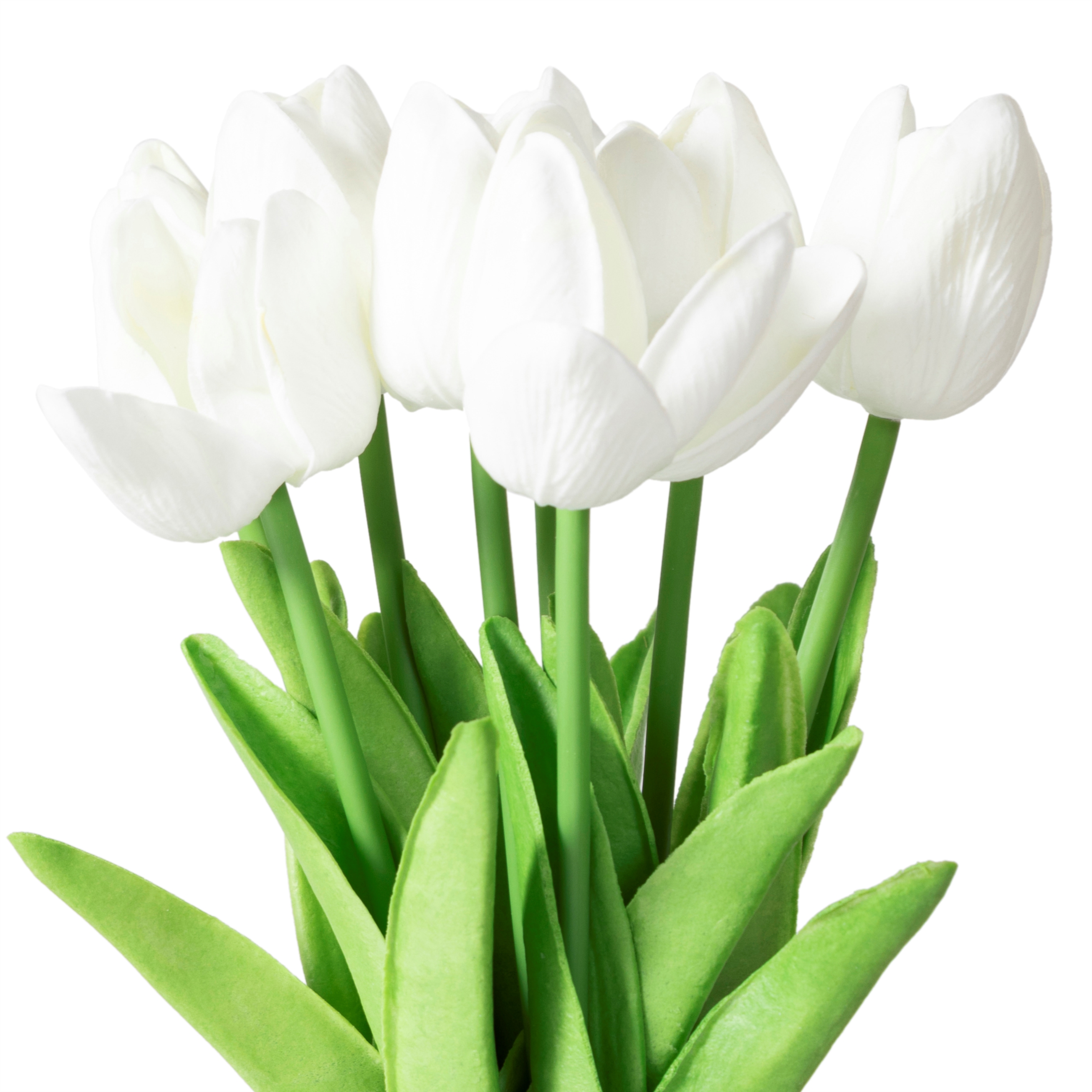 VALERIA BEYAZ LALE DEMETİ 14X14X32CM