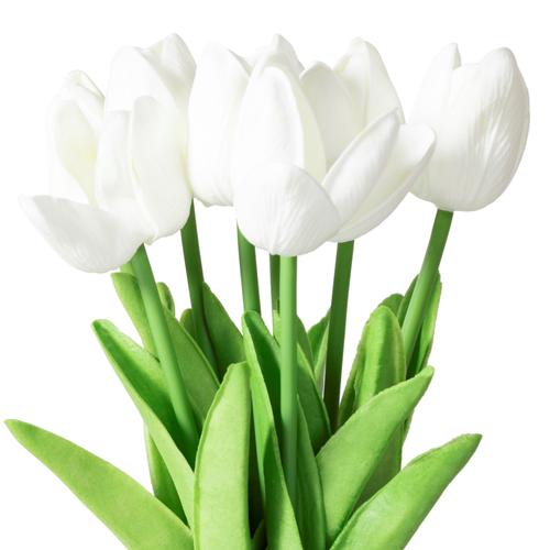  VALERIA BEYAZ LALE DEMETİ 14X14X32CM