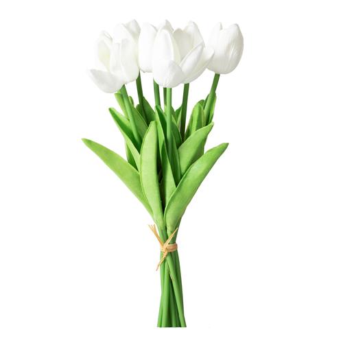  VALERIA BEYAZ LALE DEMETİ 14X14X32CM