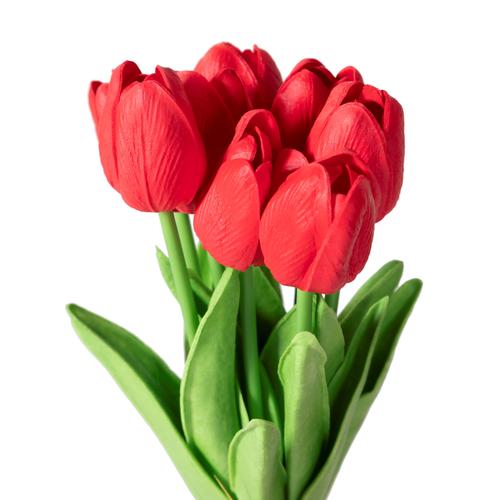  VALERIA KIRMIZI LALE DEMETİ 14X14X32CM