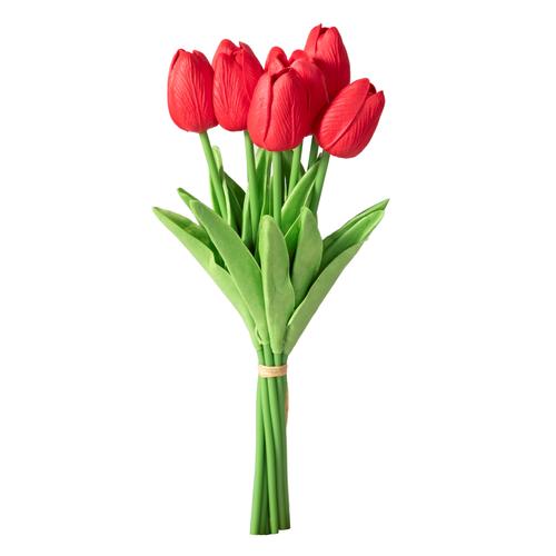  VALERIA KIRMIZI LALE DEMETİ 14X14X32CM