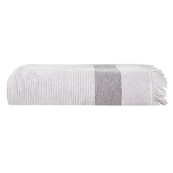 Mudo Home Borla Gri Banyo Havlusu 90X150 Renksiz