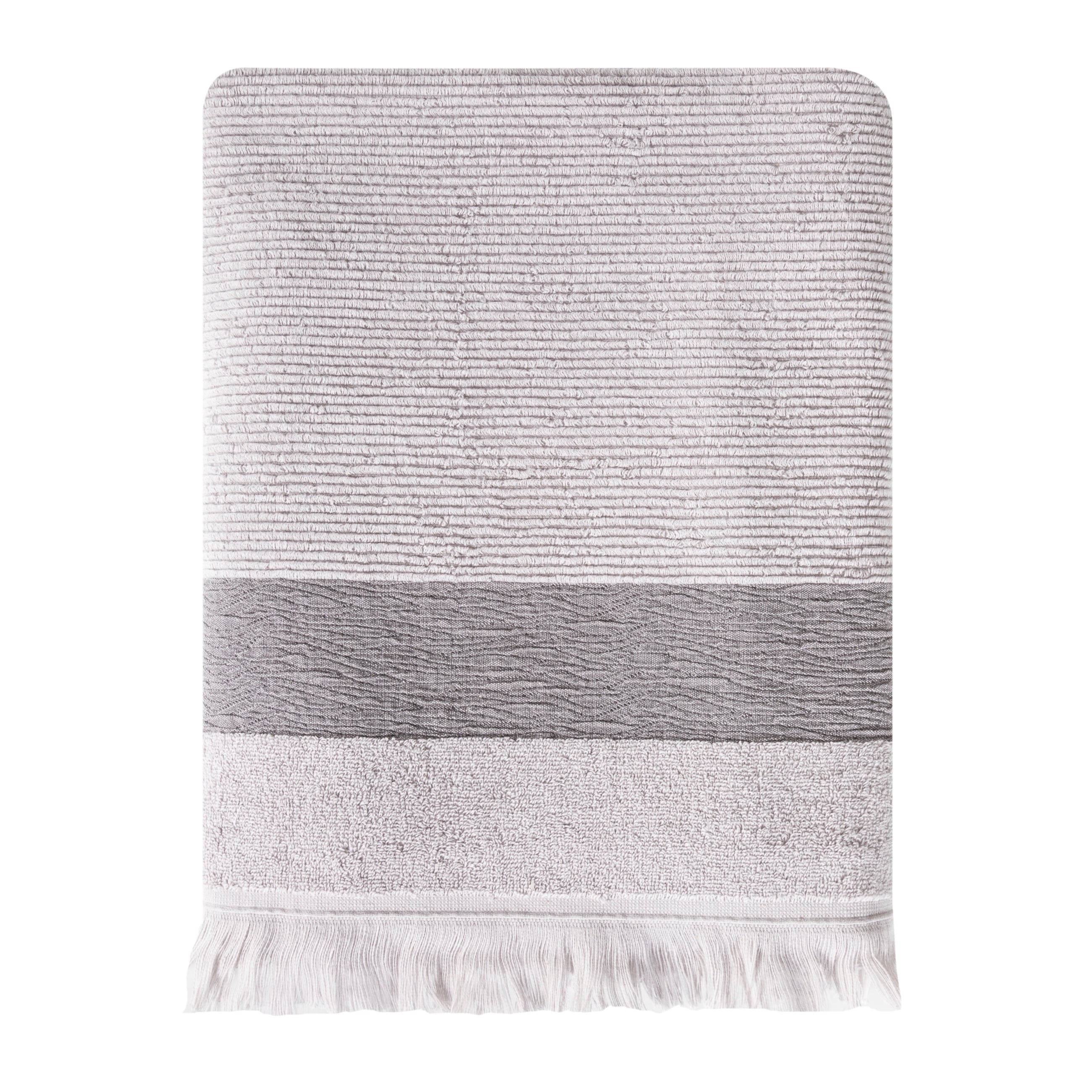 BORLA GRİ BANYO HAVLUSU 90x150