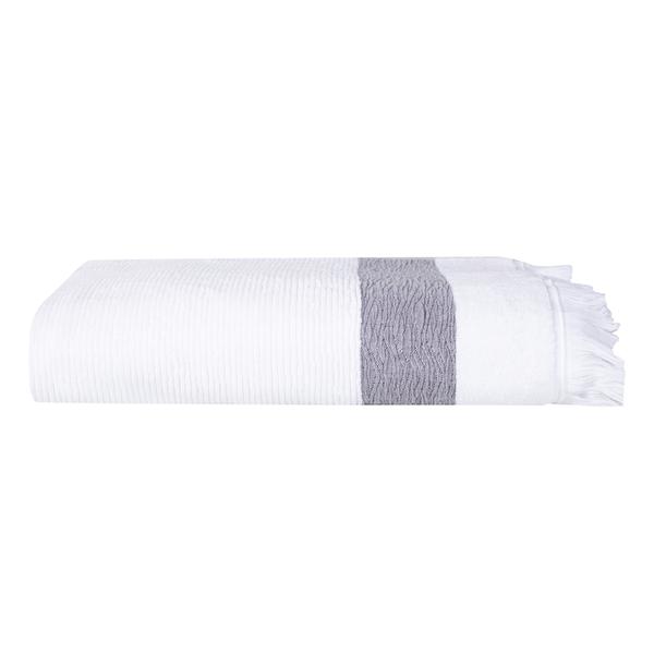 Mudo Home  Borla Beyaz Banyo Havlusu 90X150