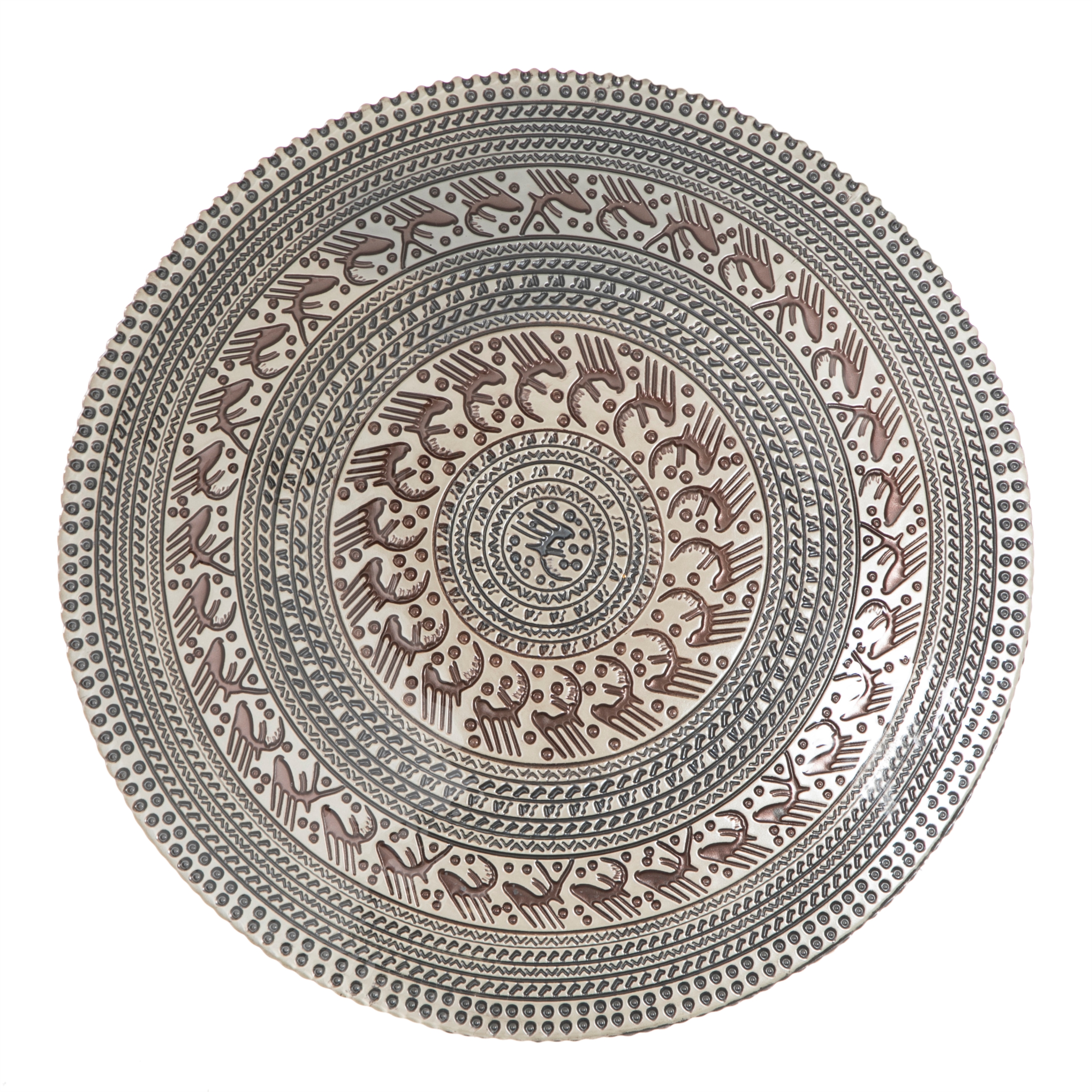 SAFARI DEKORATİF TABAK 40CM