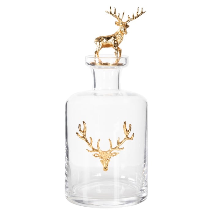 GEYİK FİGÜRLÜ KARAF GOLD