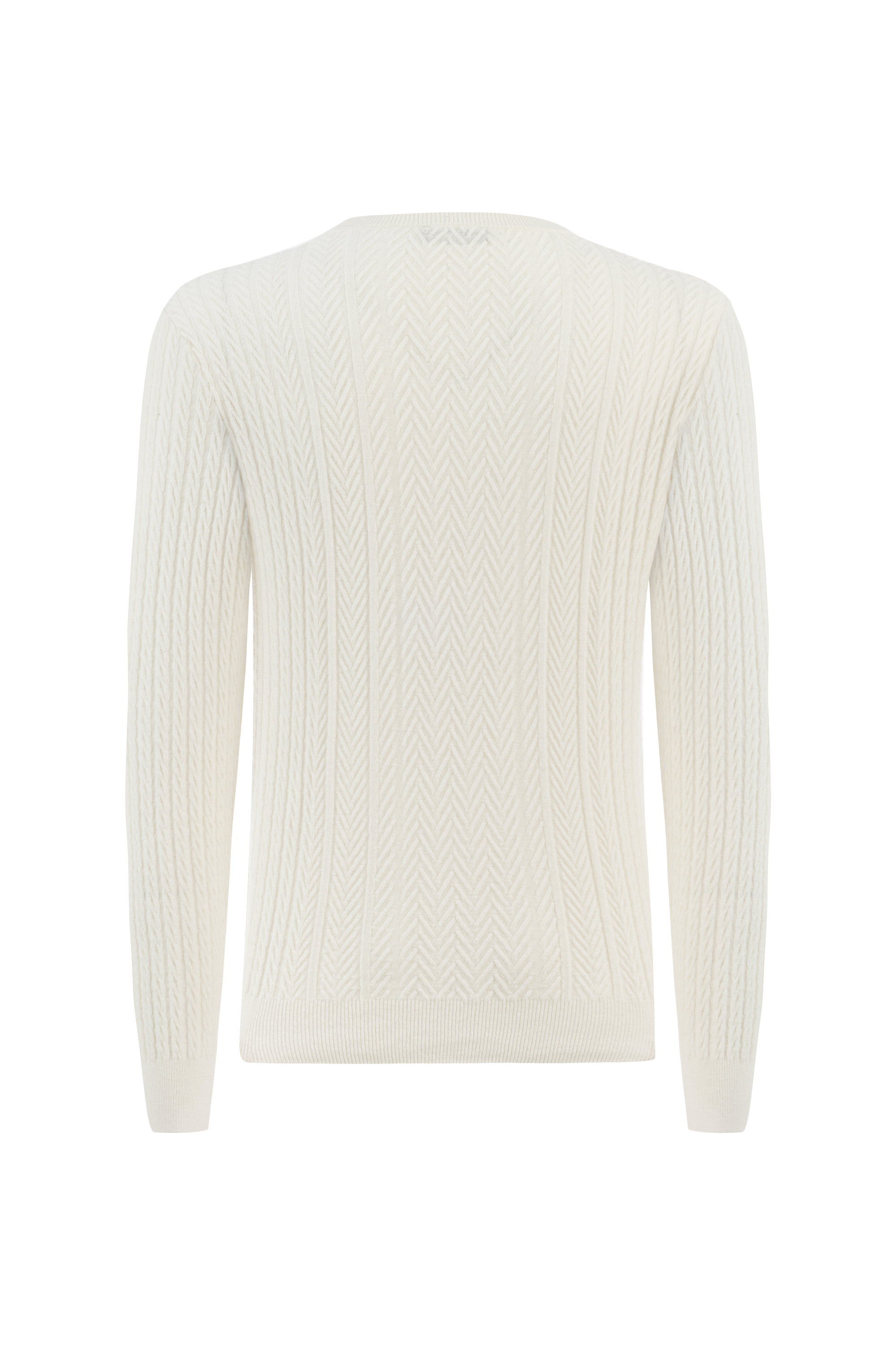 YÜN KARIŞIMLI ÖRGÜLÜ TRİKO KAZAK