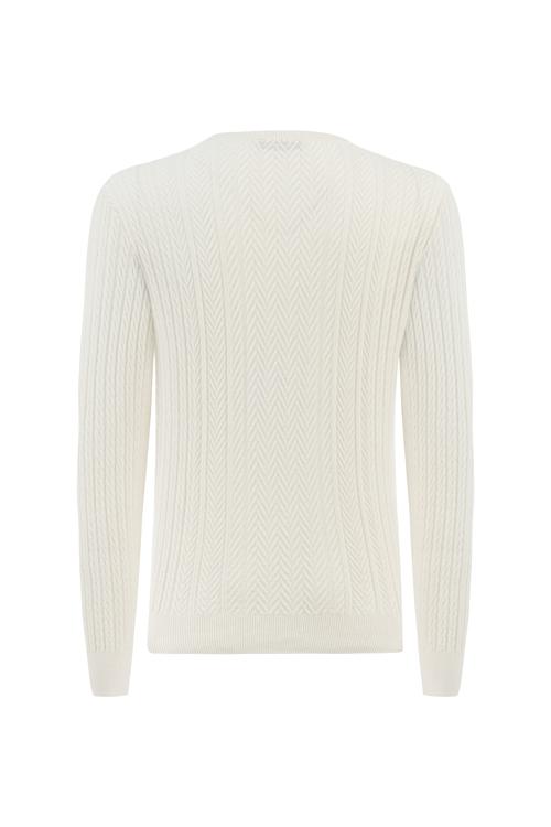  YÜN KARIŞIMLI ÖRGÜLÜ TRİKO KAZAK