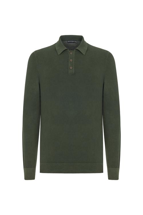  POLO YAKA TRİKO KAZAK