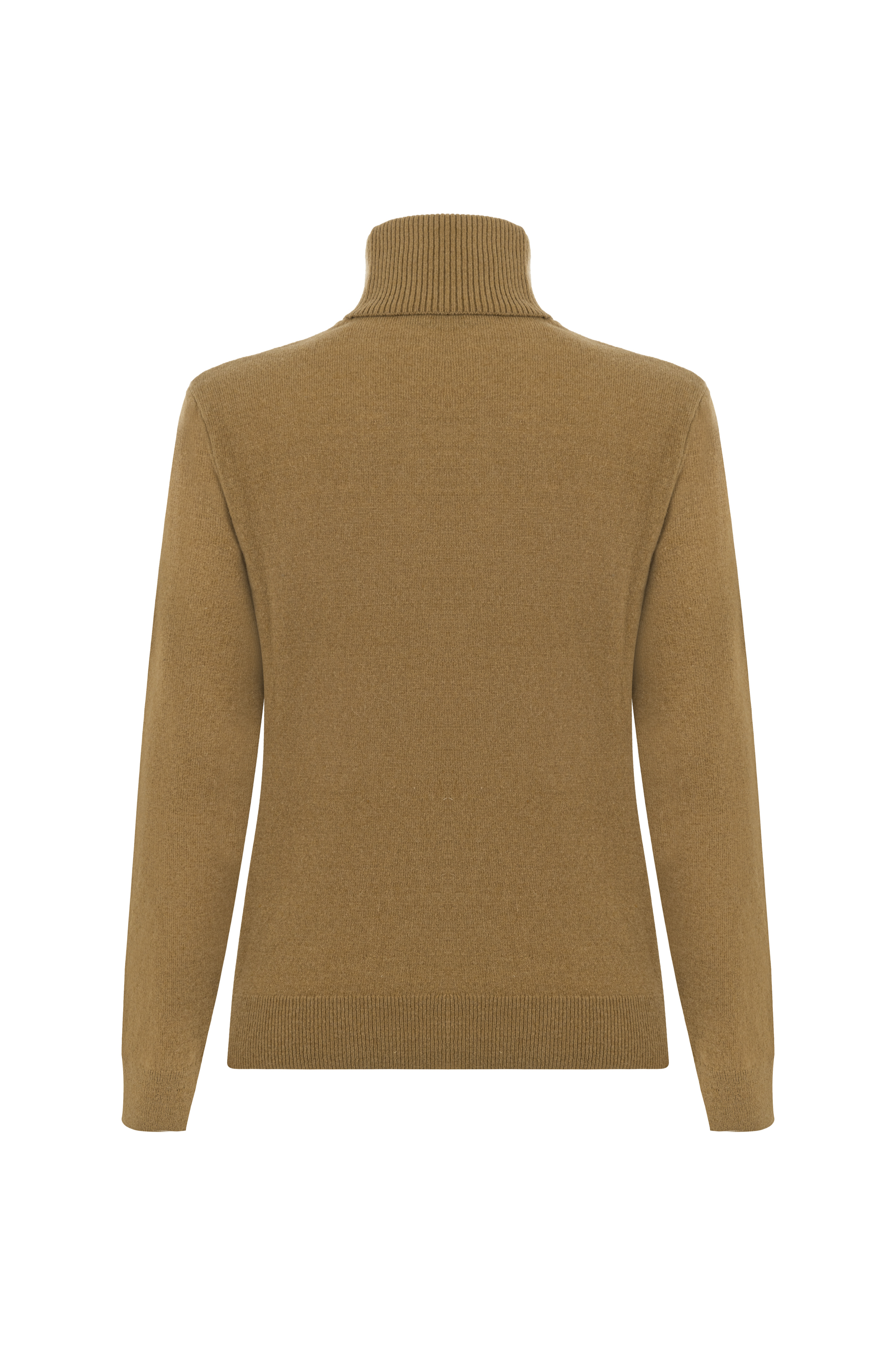 YÜN KARIŞIMLI BALIKÇI YAKA TRİKO KAZAK