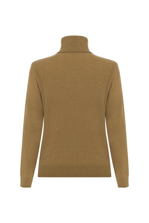  YÜN KARIŞIMLI BALIKÇI YAKA TRİKO KAZAK