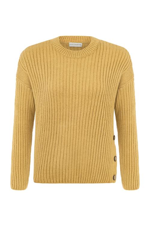  DÜĞME DETAYLI TRİKO KAZAK