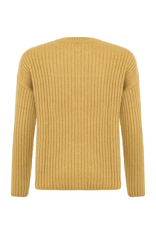  DÜĞME DETAYLI TRİKO KAZAK