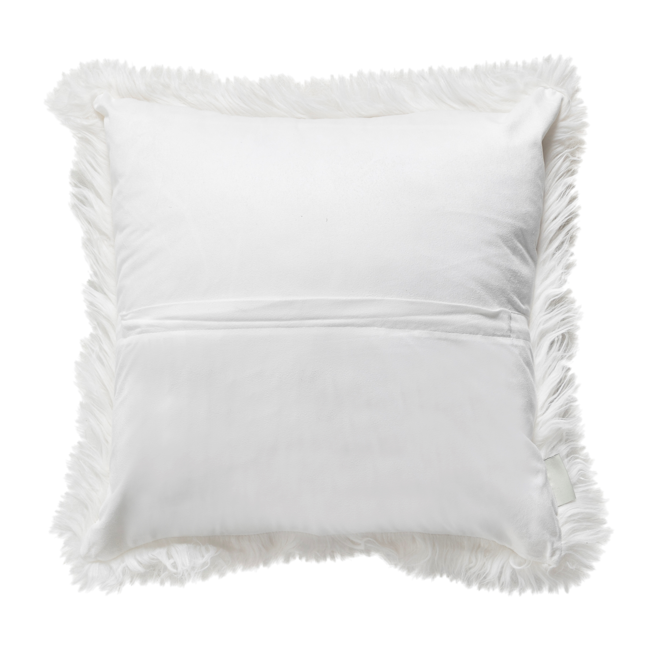 BONITA KIRIK BEYAZ PELÜŞ KIRLENT 45X45 CM