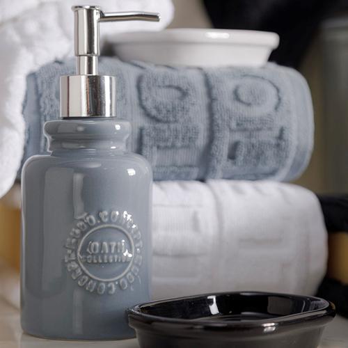  BARNES 5'Lİ KUTULU BANYO SETİ PARLAK GRİ