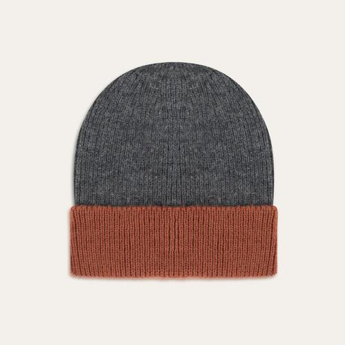  YÜN KARIŞIMLI RENK BLOKLU BERE