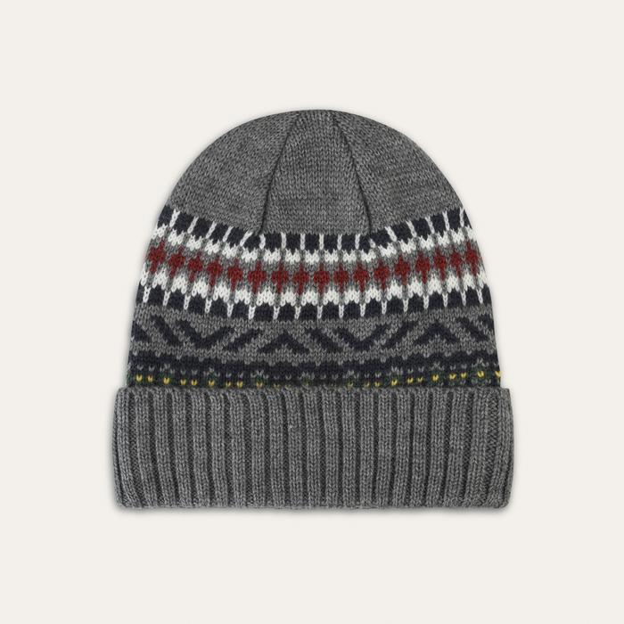 YÜN KARIŞIMLI JAKARLI BERE