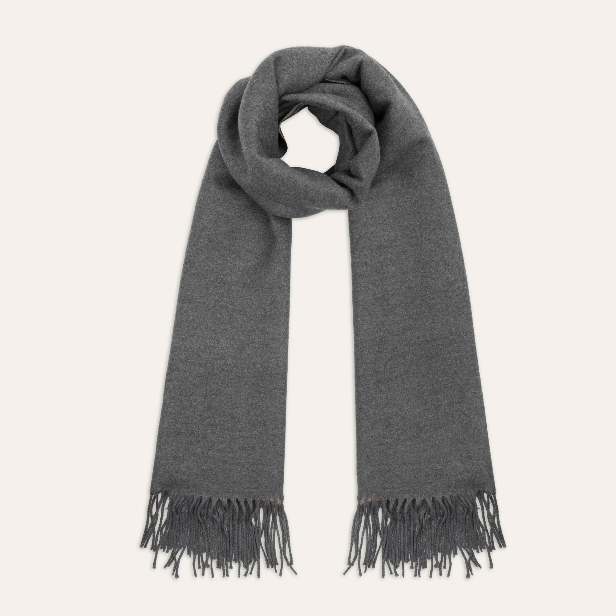 PÜSKÜL DETAYLI ÇİFT TARAFLI ATKI