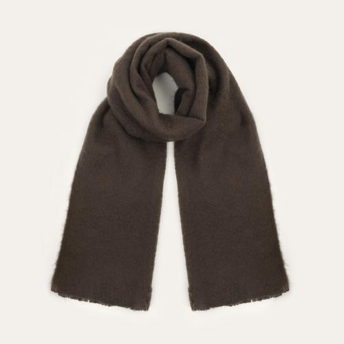  YUMUŞAK DOKULU PÜSKÜL DETAYLI ATKI