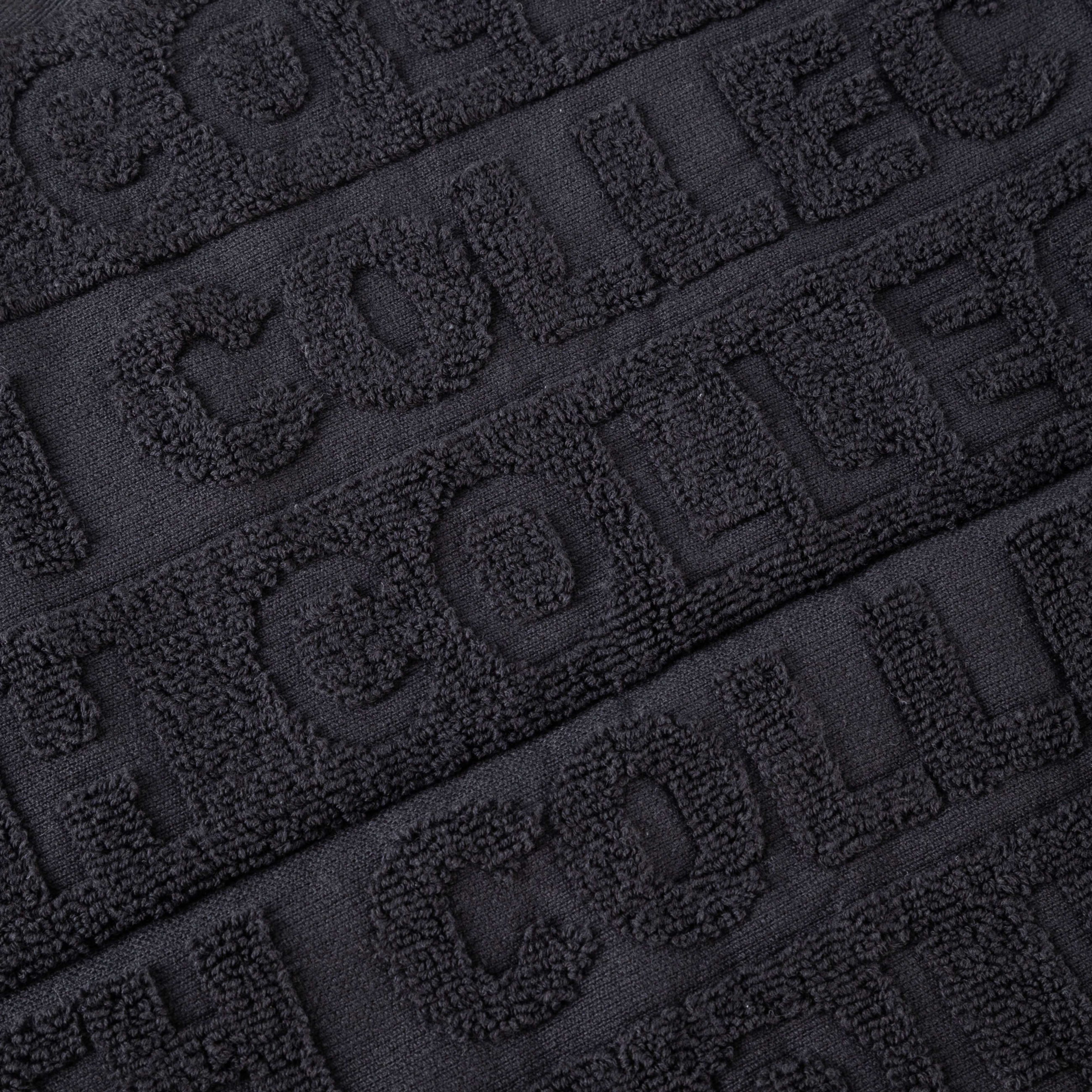 BARNES YÜZ HAVLUSU SİYAH 50X80