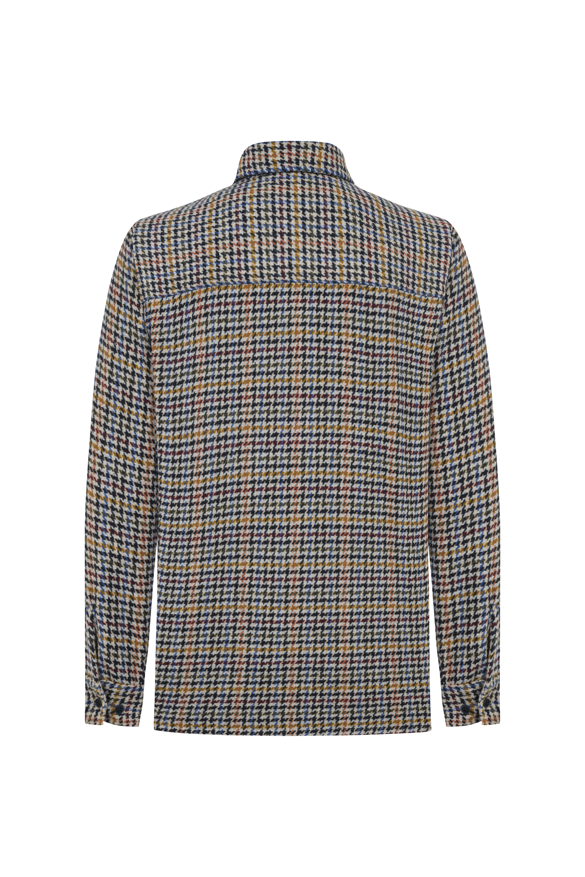 KAZAYAĞI DESENLİ REGULAR FIT GÖMLEK