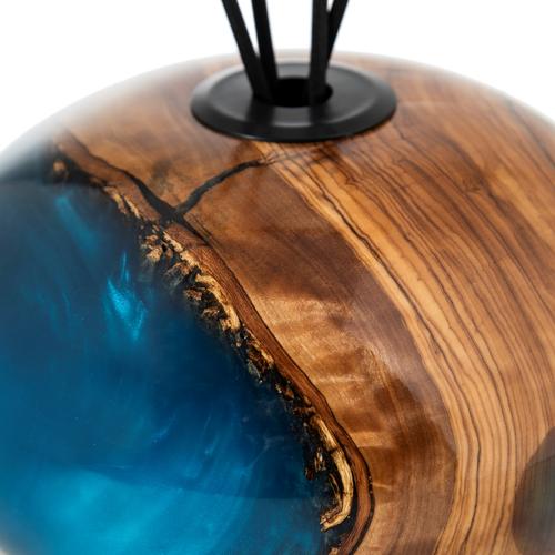  AURA AĞAÇTAN ODA KOKUSU STANDI ELİPS MAVİ 19CM