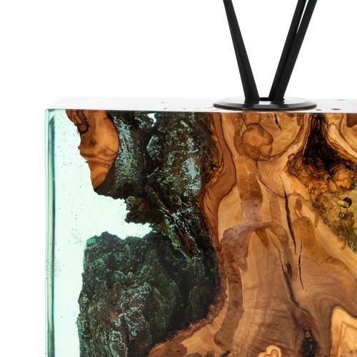  AURA AĞAÇTAN ODA KOKUSU STANDI KARE ŞEFFAF