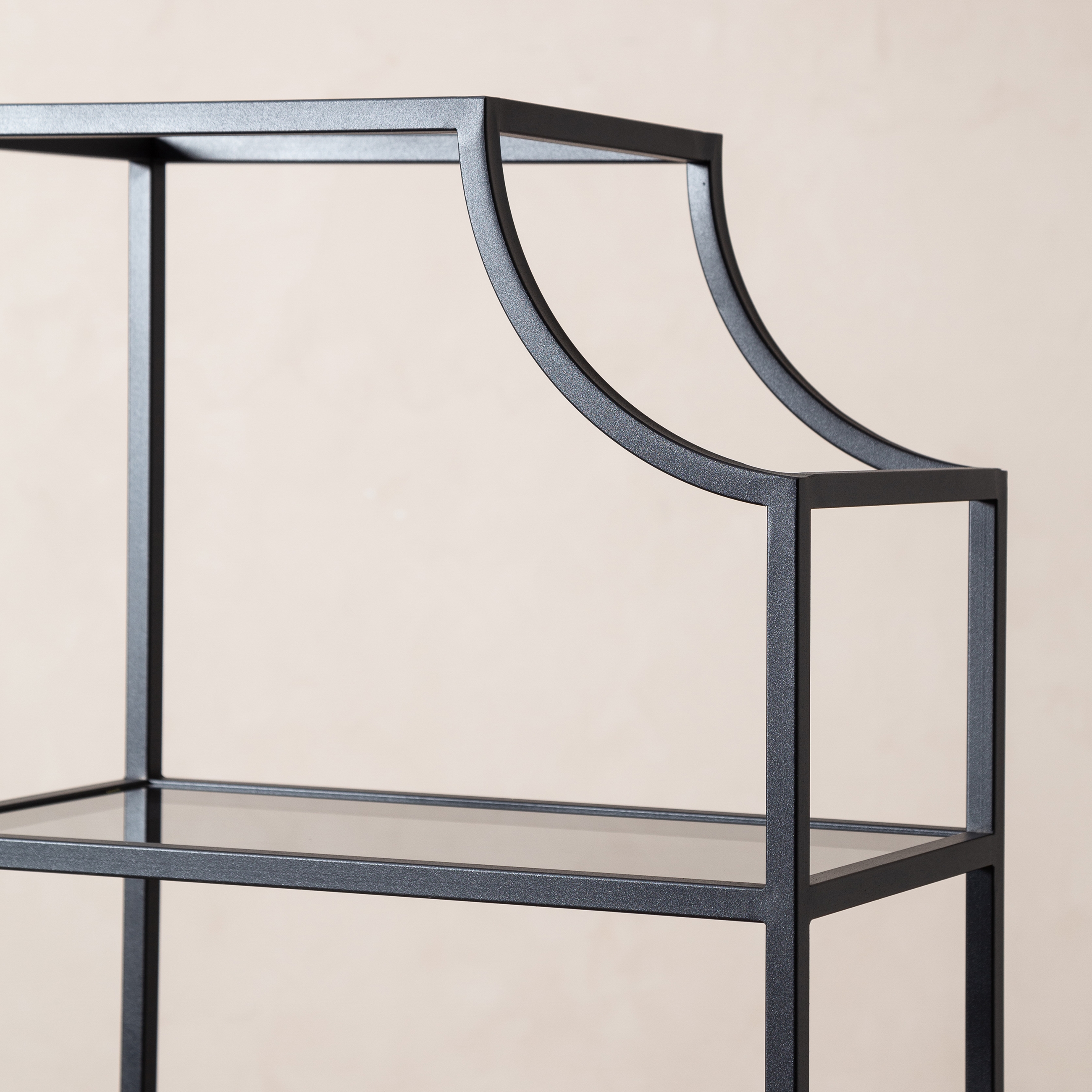 LADY METAL KİTAPLIK SİYAH