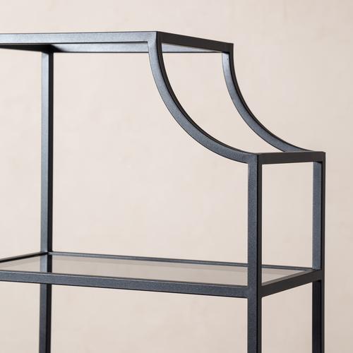  LADY METAL KİTAPLIK SİYAH