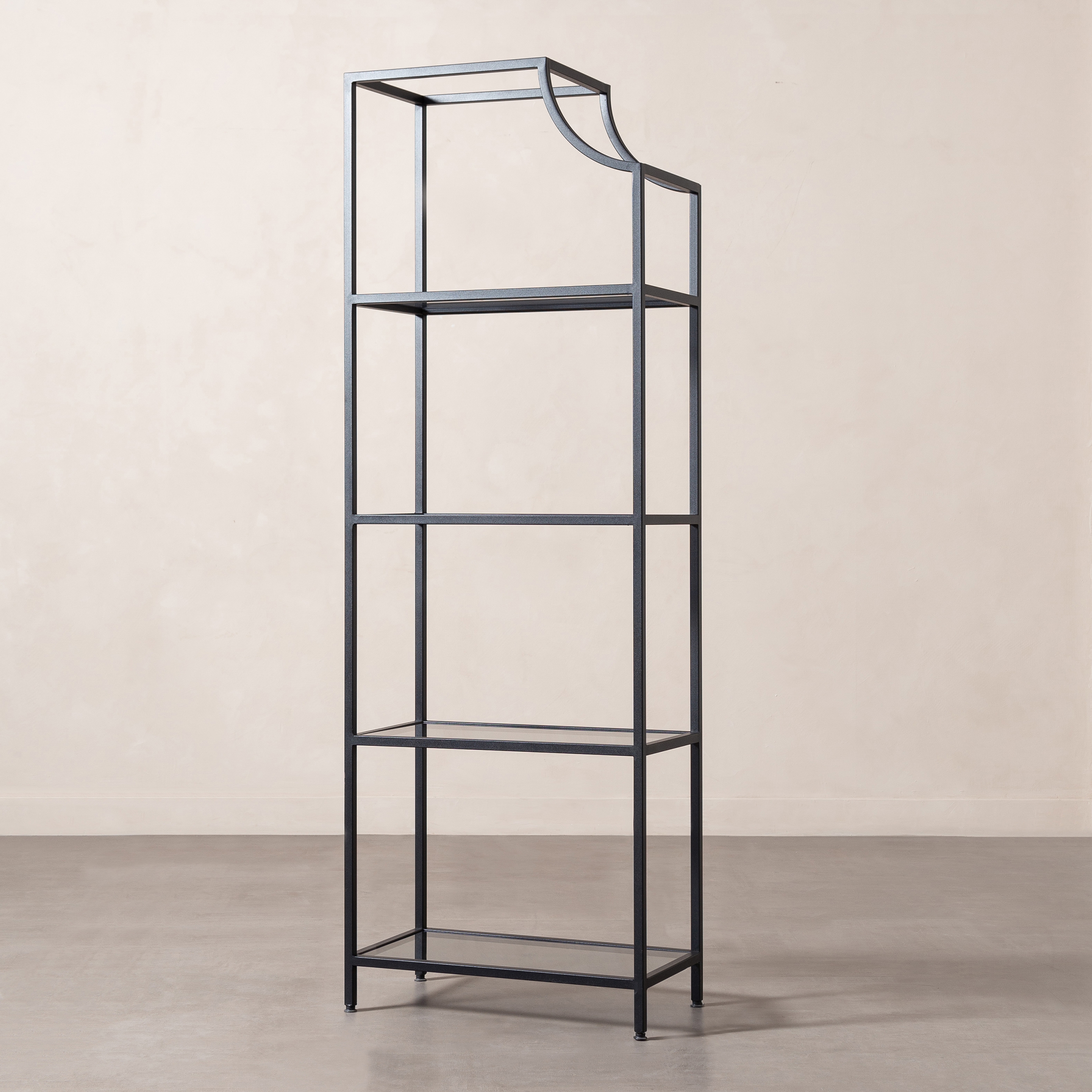 LADY METAL KİTAPLIK SİYAH