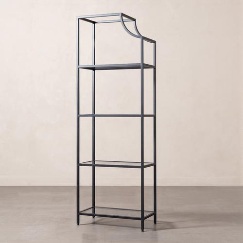  LADY METAL KİTAPLIK SİYAH