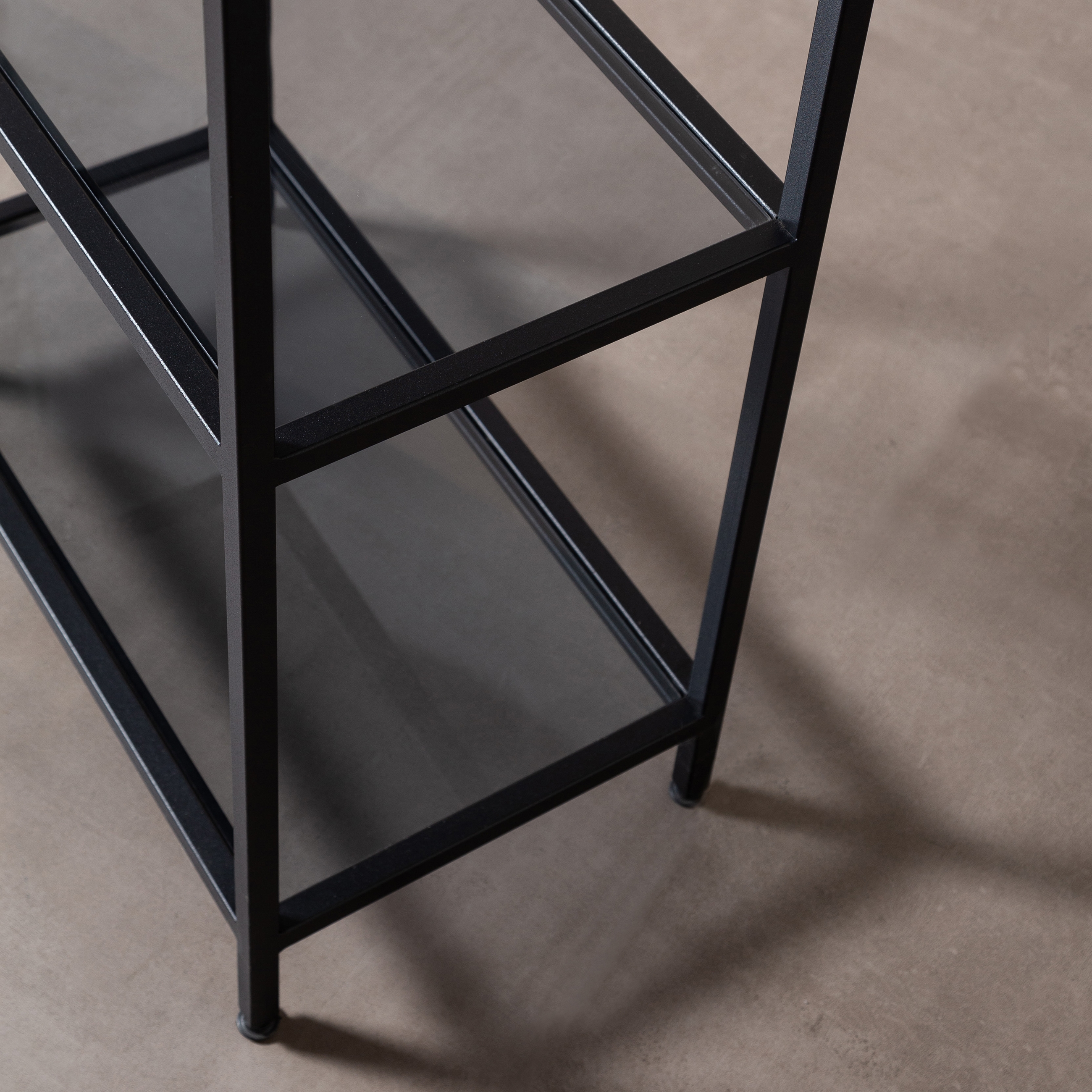 LADY METAL KİTAPLIK SİYAH