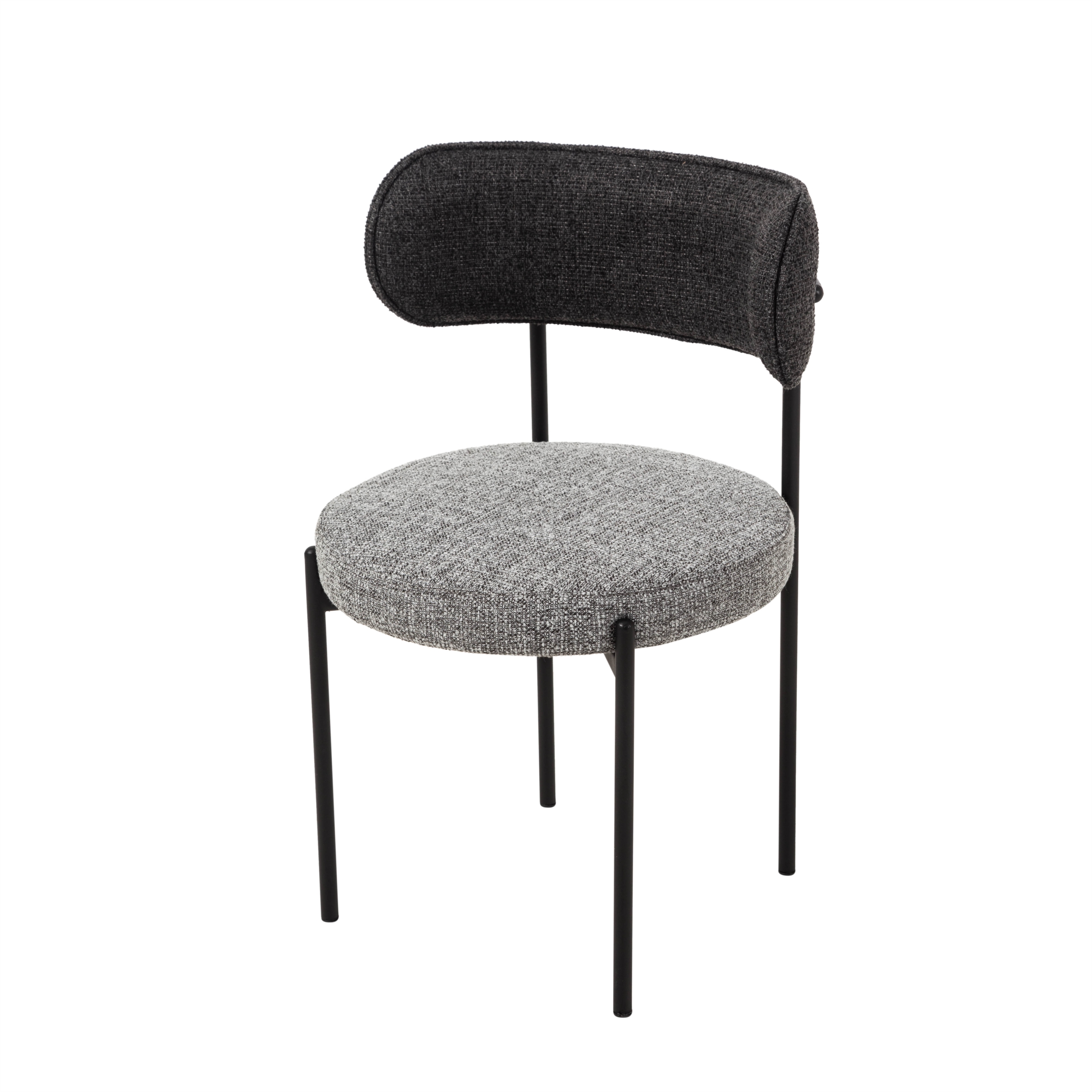 CIRCLE SANDALYE GRİ SİYAH