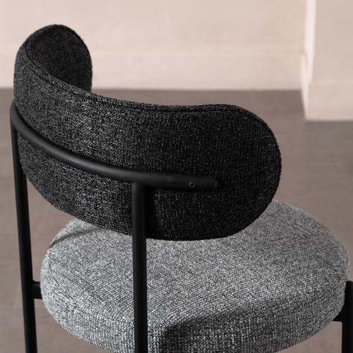  CIRCLE SANDALYE GRİ SİYAH